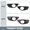 Hyundai Santa Fe (2010-2012) 2 x Front Left Right Fog Light Grille Cover