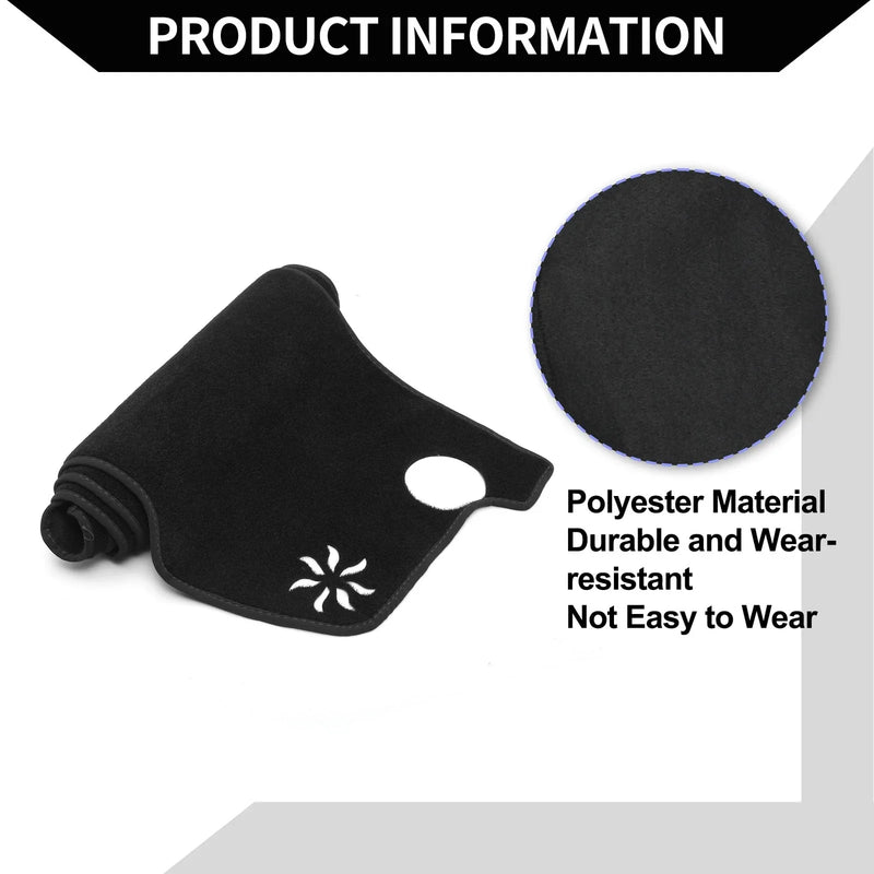 Honda Vezel RV3-RV6 (2021-2024) Black Protector Set Dashboard Cover Mat