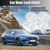 Volvo S90 (2017-2023) Silver Tone 4 x Auto Door Lock Latch Covers