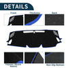 Subaru Levorg VN Black Blue Dashboard Cover Mat (2014-2023)