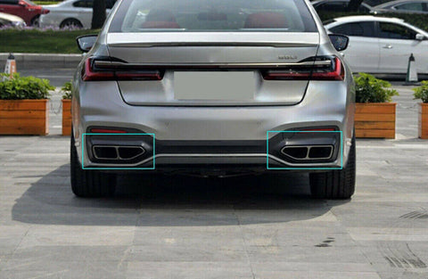 BMW 7 Series G11 G12 Rear Bumper Exhaust Pipe (2019-2020)