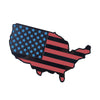 Universal Car Trunk American Flag Map Emblem Badge Decal Sticker