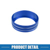 Jeep Cherokee, Compass (2014-2021) Blue 4WD Knob Cover Trim