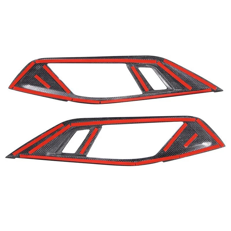 BMW G22 430i 21-23 Dry Carbon Fiber Inner Door Handle Frame Panel Cover Trim