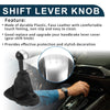 Chevrolet Spark Plastic Faux Leather 5-Speed Gear Shift Knob with Cover