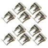 Cars 10x Universal Windshield Wiper Linkage Rods Clips Springs