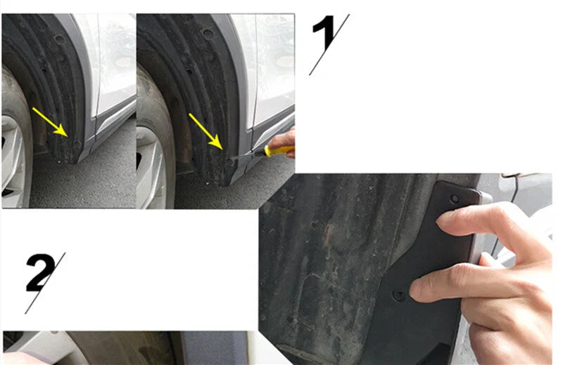 Toyota C-HR (2018-2023) Front & Rear Splash Guards 4 x Mud Flaps