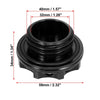 Subaru Black Aluminum Alloy Gas Oil Filler Plug Cover