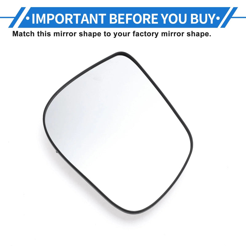 Kia Picanto Driver Side Non-Heated Mirror Glass (2004-2011)