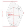 Yamaha TMAX 530 Side Stand Enlarged Plate (2015-2016)