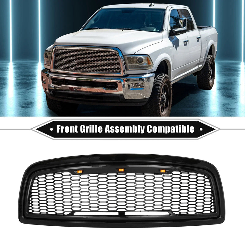 Dodge Ram 3500 Front Grille Assembly with LED Lights (2010)