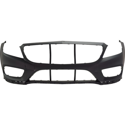 Front Bumper Cover Fascia For 2015-2018 Mercedes-Benz