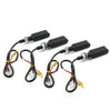 Cafe Racer Bobber 4x LED Mini Amber Turn Signal Lights