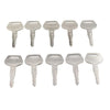 Komatsu Excavator Dozer Loader 10 x Ignition Keys Metal