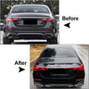 Mercedes Benz E Class W214 E260 E300 Carbon Rear Trunk Spoiler Wing (2024+)