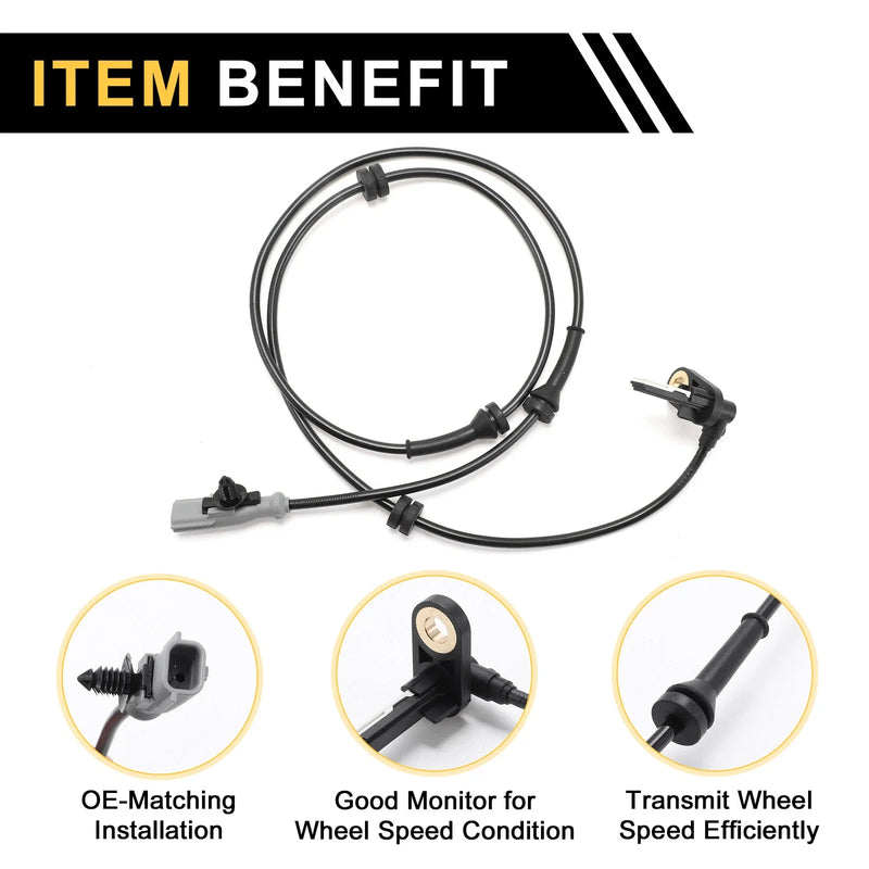 Nissan TITAN ABS Wheel Speed Sensor (2012-2015)