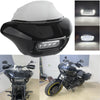 Harley Softail FXFBS Headlight Fairing Windshield + LED Headlamp (2018-2023)