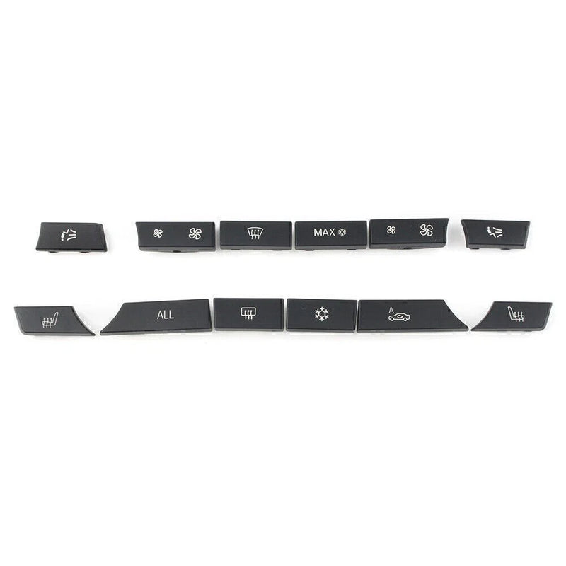 BMW 5 6 7 Series F01 F12 12 Button Key Caps (2008-2017)