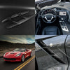 Chevy Corvette Carbon Fiber Side Fender Air Vent Covers (2014-2019)