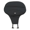 Harley Touring CVO Electra Glide Trike Black Driver Backrest (1988-2023)