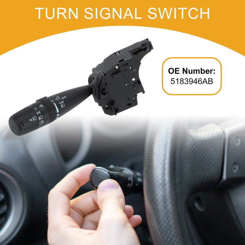 Dodge Avenger Caliber Journey Steering Column Turn Signal Switch (2008-2014)