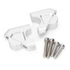 BMW R1200GS Adventure Silver Handlebar Risers (2013-2017)