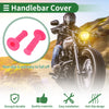 Grips 7/8" 22mm Motorcycle Hand Grips Rubber Pink