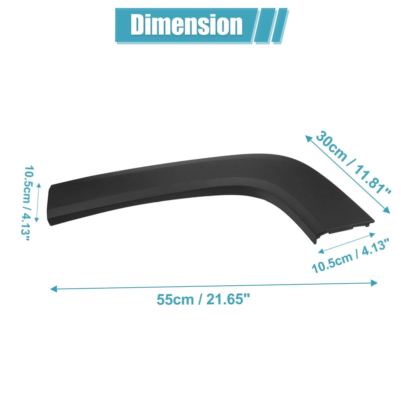 Jeep Renegade (2015-2021) - Plastic Black Rear Left Fender Trim