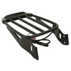 Harley Softail Black Two-Up Detachable Luggage Rack with LED Light (1984-2005)