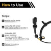 Ford Focus ABS Wheel Speed Sensor Set (2000-2011)