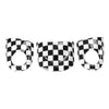 Mini Cooper R55 R56 (2007-2020) Black 3 x Steering Wheel Cover Trim