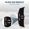 BMW Mini Cooper (MINI F55 / F56 2014-2024) Black Red Dashboard Cover Mat