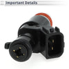 Honda Civic, CR-V (2001-2005) 1 Pc Black Fuel Injector