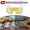 MakeModel Set Motorcycle Goggles Gold Tone Lens White Frame PC UV400