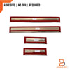 Toyota Corolla Cross 4 x Chrome Door Sill Scuff Plates (2020-2024)