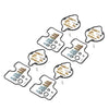 Honda VFR750F 4 x Carburetor Repair Kits (1994-1997)