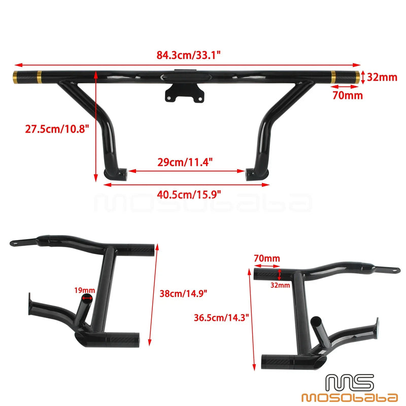 Harley Road Glide FLTRXST FLTRKSE Highway Engine Guard Crash Bar (2022-2023)
