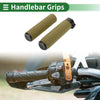 Motorcycle 25mm Hand Grips Cover Kit Handlebar Grips TPU Yellow