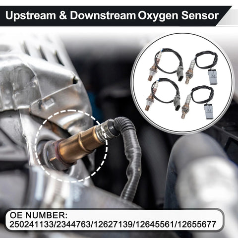 Chevrolet Blazer Oxygen Sensor Upstream/Downstream 4 Pcs