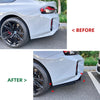 BMW 2 Series M2 G87 Rear Side Spoiler Air Vent Covers (2023-2025)