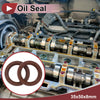 MakeModel Oil Seal 35x50x8mm Rotary Shaft Seal FKM Brown 2 x Pcs