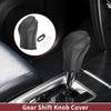 Nissan Maxima (2016-2023) Black Faux Leather Gear Shift Knob Cover