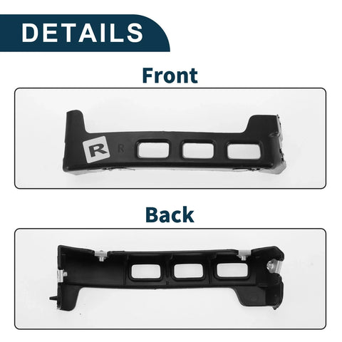 Chevrolet Equinox 1pc Right Front Bumper Retainer Bracket (2018 - 2022)