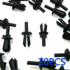 DURABLE Car Fastener Clip 20x Bumper Fender Trim Rivet Accessories