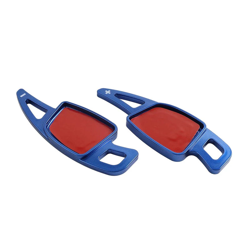 Audi A3 A4 A5 A6 A7 S4 S5 Blue Steering Wheel Shifter Paddle Extensions