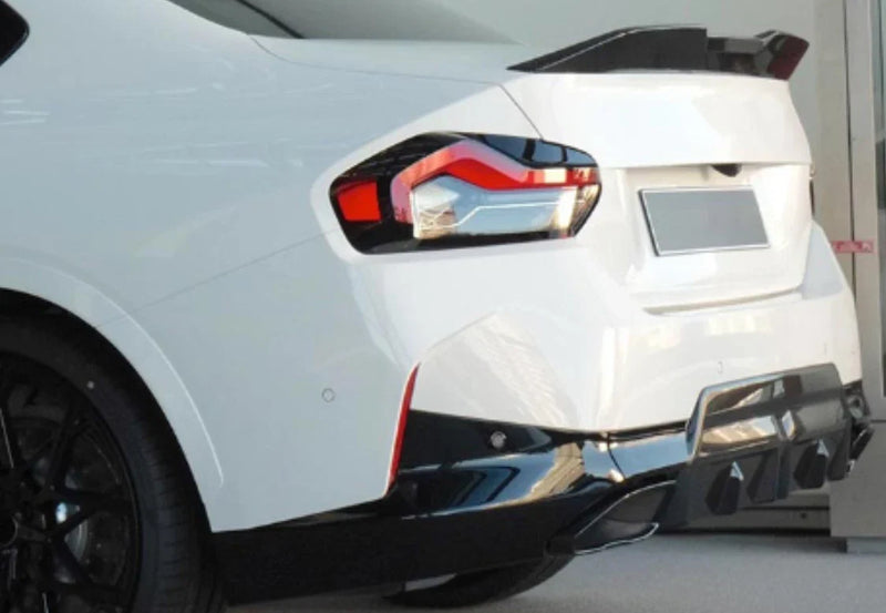 BMW 2 Series G42 M4 Style Coupe ABS Black Rear Boot Spoiler Wing (2022-2023)