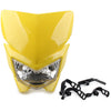 Motorcycle Dirt Bike 250cc Yellow 35W Front Headlight Lamp