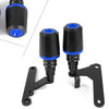 Yamaha YZF 600 R6 (2017-2021) Blue Frame Sliders Engine Crash Protectors