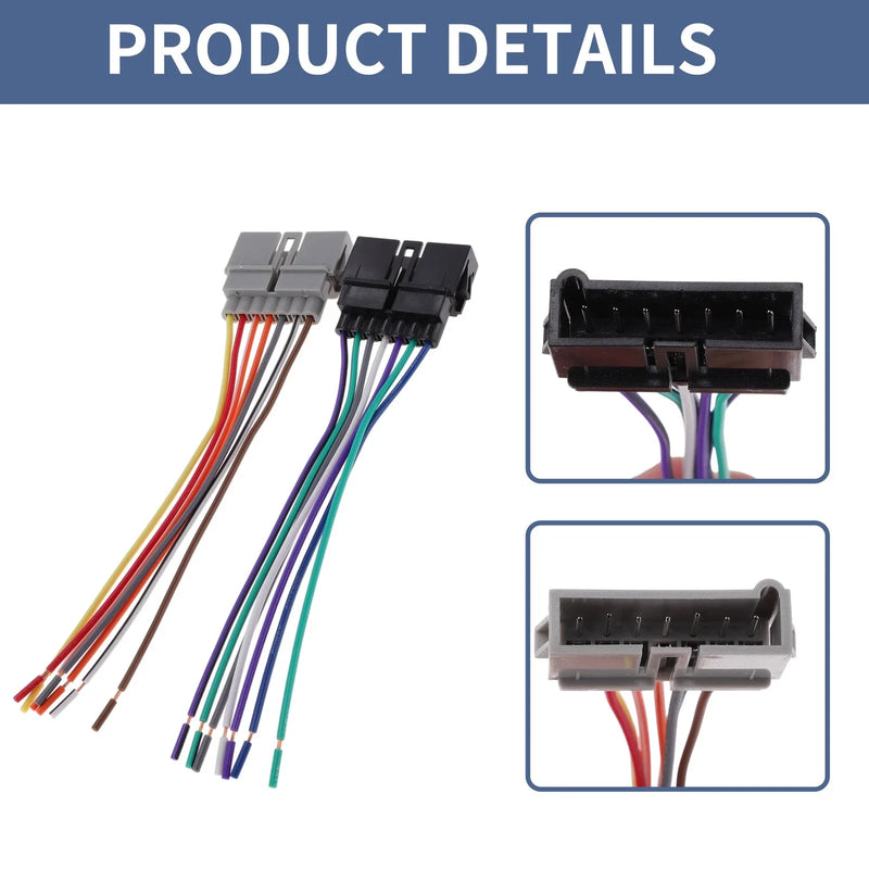 Dodge Aries K Car Stereo CD Player Wiring Harness Set (1984-1989)