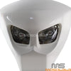 Yamaha Project Bike Naked Motorcycle White Alien Headlight